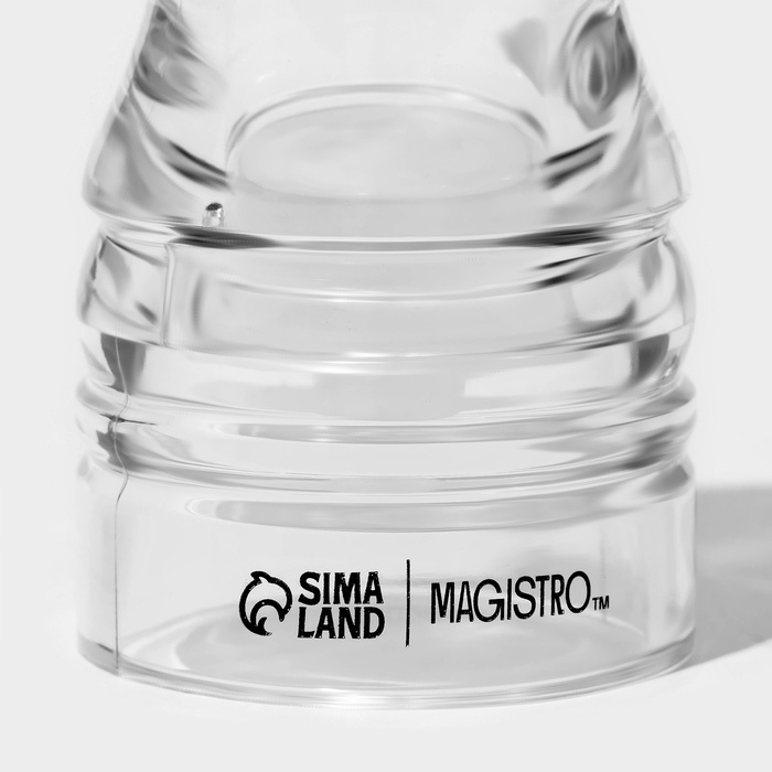 Набор для специй "Glace" мельничка с солонкой 13,7 см