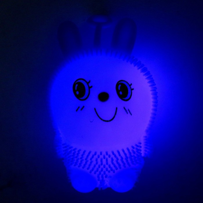 Ёжка &laquo;Зайка&raquo; световой, цвета МИКС