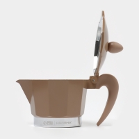 Кофеварка гейзерная "Мокко" на 3 чашки, цвет коричневый Кофеварка гейзерная "Мокко" на 3 чашки, цвет коричневый