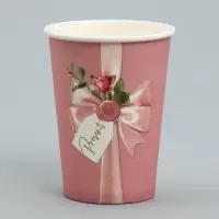 Стакан для цветов &laquo;Бант&raquo;, 350 мл