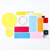 Детские настенные часы DIY "Зверюшки" сделай сам, бесшумные, 22 х 29 см, АА Детские настенные часы DIY "Зверюшки" сделай сам, бесшумные, 22 х 29 см, АА