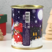 Носки в банке "Жди чудо" (внутри носки мужские, цвет чёрный) Носки в банке "Жди чудо" (внутри носки мужские, цвет чёрный)