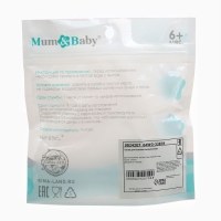 Соска на бутылочку M&B Natural, антиколиковая, от 6 мес.(Х), широкое горло &Oslash;50 мм., быстрый поток, для густого питания