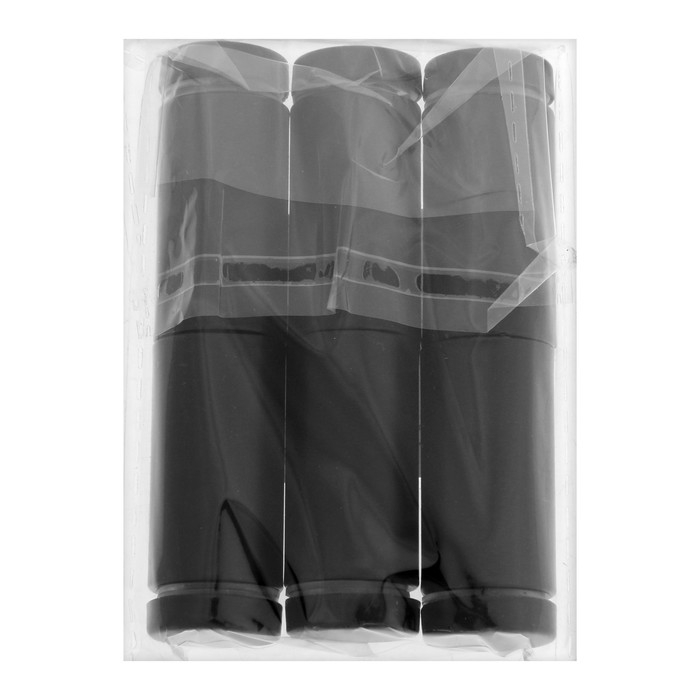 Дистанционный держатель для табличек, 19х40 мм, цвет черный, набор 6 шт. Дистанционный держатель для табличек, 19х40 мм, цвет черный, набор 6 шт.