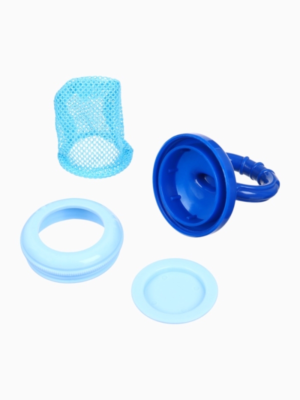 Ниблер с текстильной сеточкой, цвет голубой