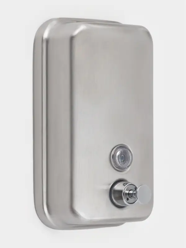 Диспенсер для жидкого мыла St&ouml;lz, механический, 800 мл, нержавеющая сталь