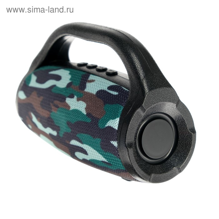 Портативная колонка Luazon LAB-69, 3 Вт, 600 мАч, AUX, USB, FM, microSD, хаки Портативная колонка Luazon LAB-69, 3 Вт, 600 мАч, AUX, USB, FM, microSD, хаки