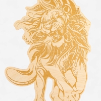 Доска для выжигания "Лев" 05526