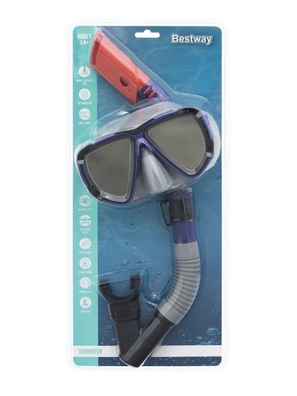 Набор для ныряния, маска, трубка, цвета МИКС, 24053 Bestway