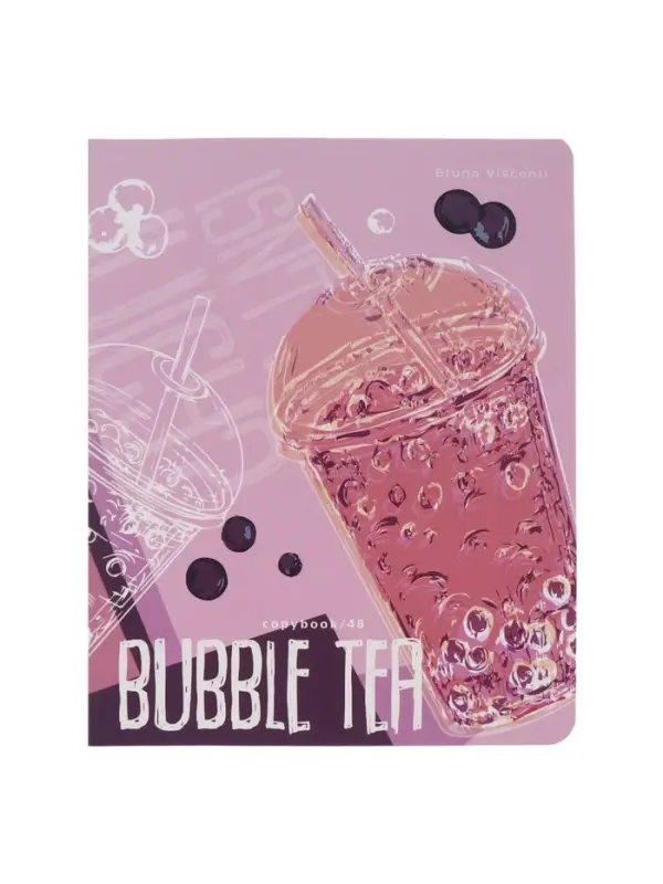 Тетрадь 48л кл BUBBLE TEA