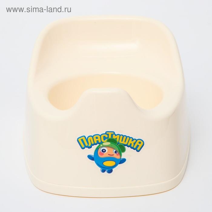 Горшок детский 27х22х15, цвет бежевый