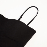 Купальник женский слитный Basic MINAKU цвет чёрный, размер 48 Купальник женский слитный Basic MINAKU цвет чёрный, размер 48