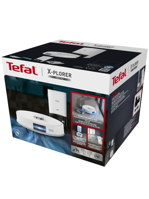 Робот пылесос X-plorer Serie 140+ RG9197WH