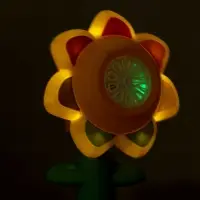 Генератор мыльных пузырей "Цветочек", световые эффекты, работает от батареек