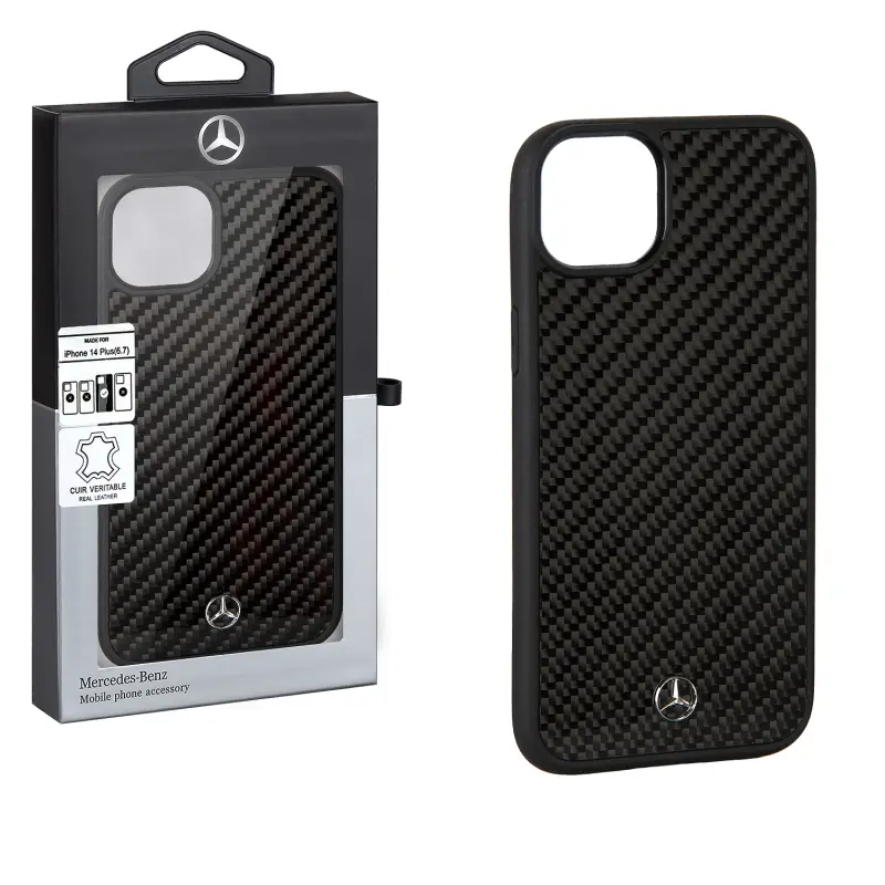 Чехол iPh 14 Plus Benz Carbon