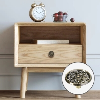 Ручка кнопка ТУНДРА РК026АВ, цвет бронза, 8 шт TMP Ручка кнопка ТУНДРА РК026АВ, цвет бронза, 8 шт TMP