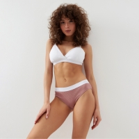 Трусы слипы MINAKU рубчик размер 44-46, цвет кофейный Трусы слипы MINAKU рубчик размер 44-46, цвет кофейный