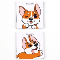 Подарочный набор блокнот А6, 32 листа, наклейки, магнитные закладки &laquo;Для тех, у кого лапки&raquo;