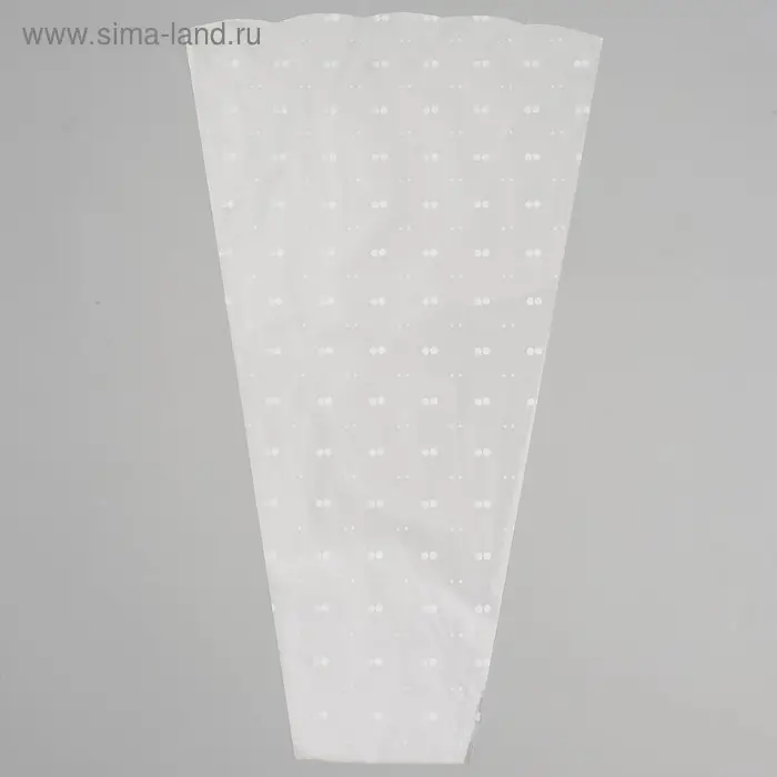 Пакет для цветов конус &laquo;Алиса&raquo;, 34&times;60 см, МИКС