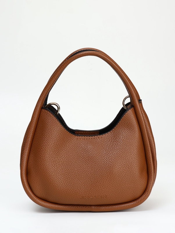 Сумка женская тоут на молнии, цвет коричневый