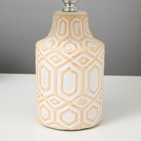 Настольная лампа 16499/1 E14 40Вт бело-бежевый 20х20х32 см RISALUX