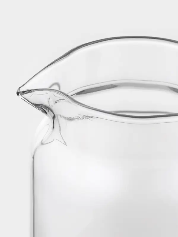 Кувшин стеклянный "Акация", крышка-сито, 1000 мл, 15х10х22