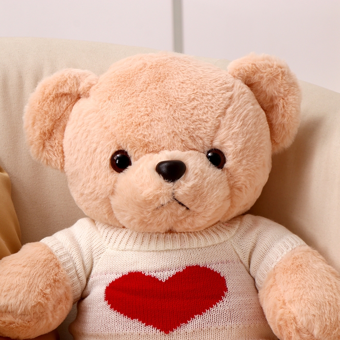 Мягкая игрушка &laquo;Медведь&raquo;, в белой кофте, 50 см