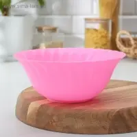 Салатник, 1,2 л, цвет МИКС