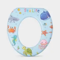 Сиденье для унитаза детское 29х27,5х5 см "Морские жители"