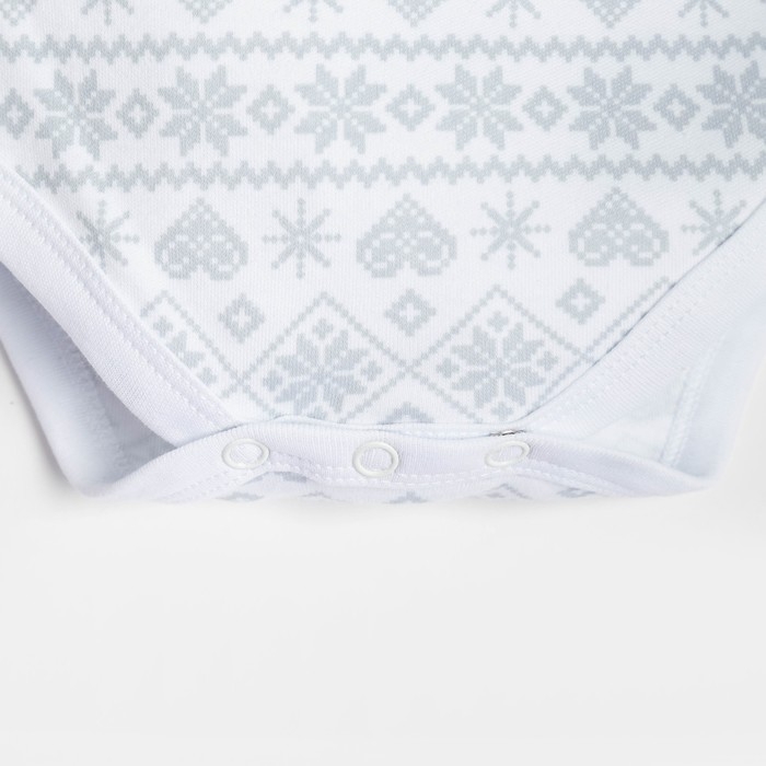 Боди-платье Крошка Я Боди-платье Крошка Я "Первый НГ", рост 86-92 см, белый