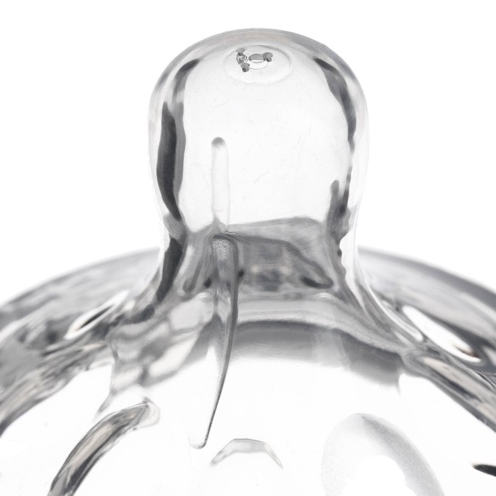 Соска на бутылочку M&B Natural, антиколиковая, от 6 мес., широкое горло &Oslash;50 мм., быстрый поток, 2 шт