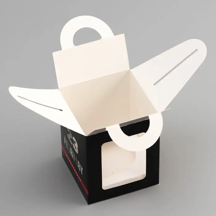 Коробка для 1 капкейка, &laquo;23 Февраля&raquo;, 9.2&times;9.2&times;11.1 см