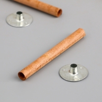 Фитиль для свечи дерево с металлическим держателем круглый набор 2 шт 0,6х6,5 см Фитиль для свечи дерево с металлическим держателем круглый набор 2 шт 0,6х6,5 см