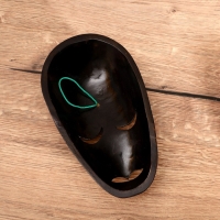 Маска "Ломбок стайл" дерево 23х15х6 см