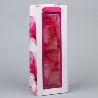 Пакет подарочный под бутылку, упаковка, &laquo;В этот день можно всё!&raquo;, 36 х 13 х 10 см