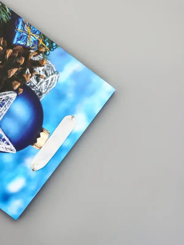 Пакет подарочный ламинированный "Рождество", 18 х 23 х 10 см