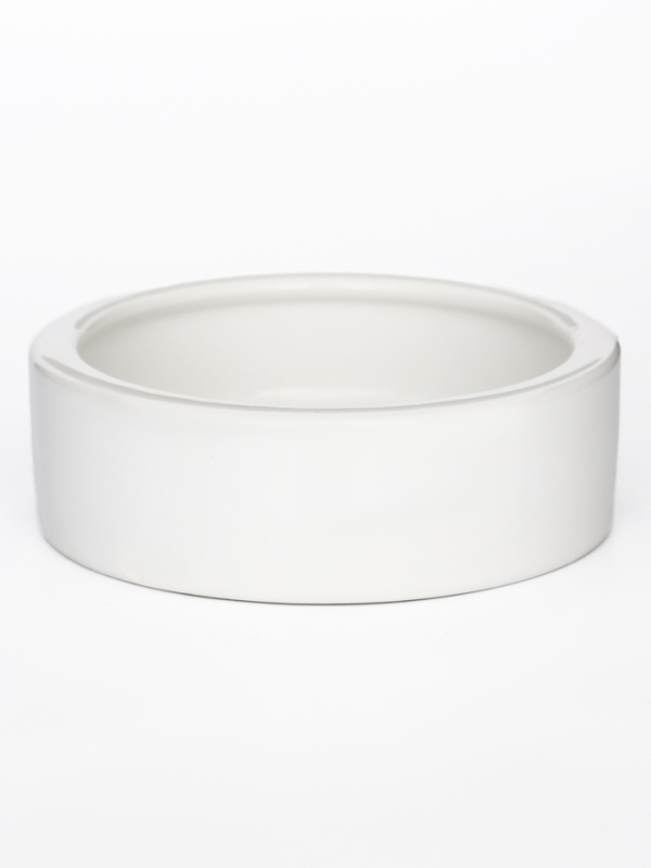 Миска керамическая для терариума 10 х 3 см, белая