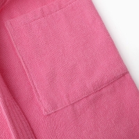 Халат женский Этель, цв. розовый, р-р 50-52, 100% хл, 340 г/м2