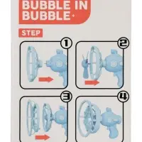 Генератор мыльных пузырей "Мега пузыри", работает от батареек