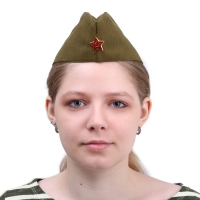 Пилотка со звездой размер 58 см Пилотка со звездой размер 58 см