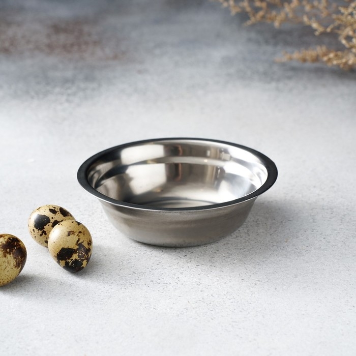 Миска из нержавеющей стали &laquo;Мэйли&raquo;, 250 мл, 13&times;4 см