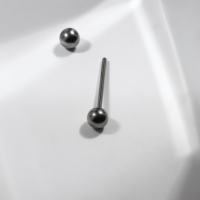 Пирсинг в язык из титана &laquo;Штанга&raquo;, L=1,9, d=0,25см, цвет серебро