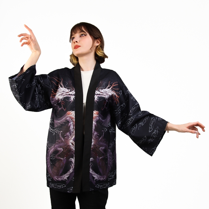 Карнавальное хаори &laquo;Магические драконы&raquo;, р. 44&ndash;48 (M)