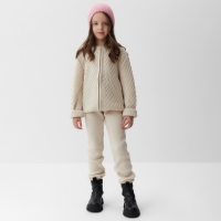 Кофта детская MINAKU, цвет бежевый, рост 122 см Кофта детская MINAKU, цвет бежевый, рост 122 см