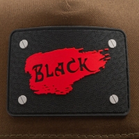 Бейсболка мужская MINAKU с нашивкой цвет зеленый , размер 56-58