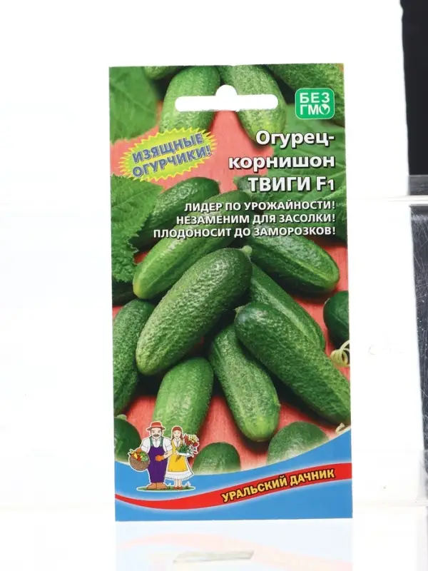 Семена Огурец Твиги - корнишон F1 (УД) Е/П , Е/П,  10 шт.