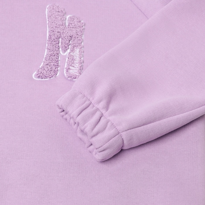 Толстовка (худи) детская MINAKU: Exclusive print, цвет фиолетовый, рост 164 см