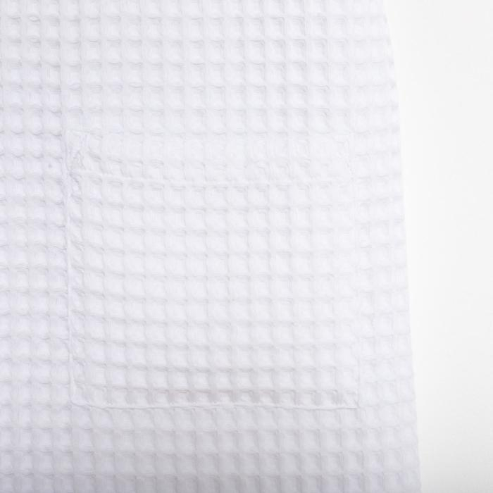 Килт вафельный банный Этель «Boho» 75*145 см. цв. белый, 100% хл, 290 г/м2 Килт вафельный банный Этель «Boho» 75*145 см. цв. белый, 100% хл, 290 г/м2