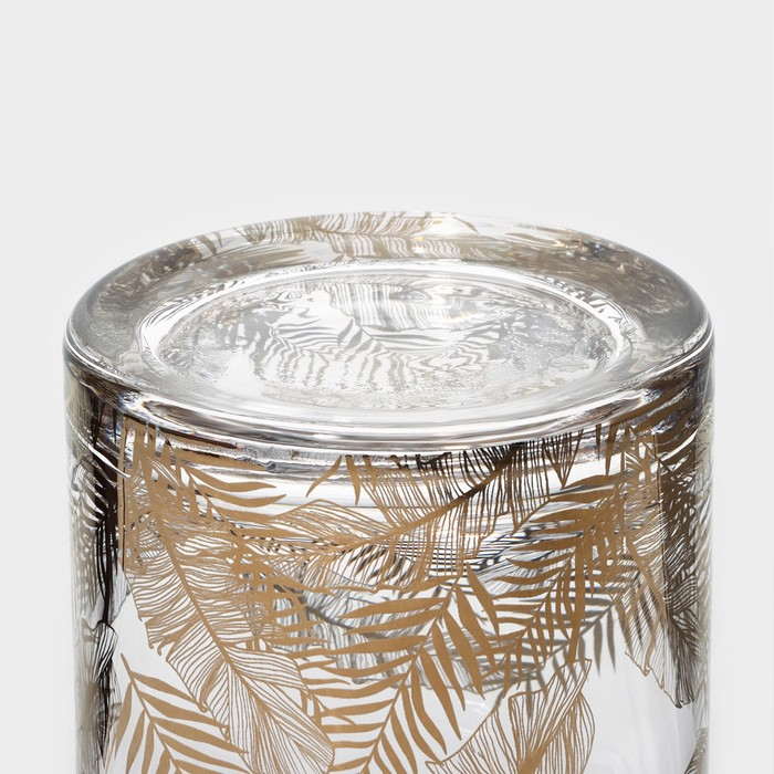 Стакан стеклянный Magistro &laquo;Золотой лист&raquo;, 400 мл, 8,5&times;10 см