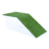 Мостик для черепахи односторонний № 5 с травой, 42 х 20 х 16 см Мостик для черепахи односторонний № 5 с травой, 42 х 20 х 16 см